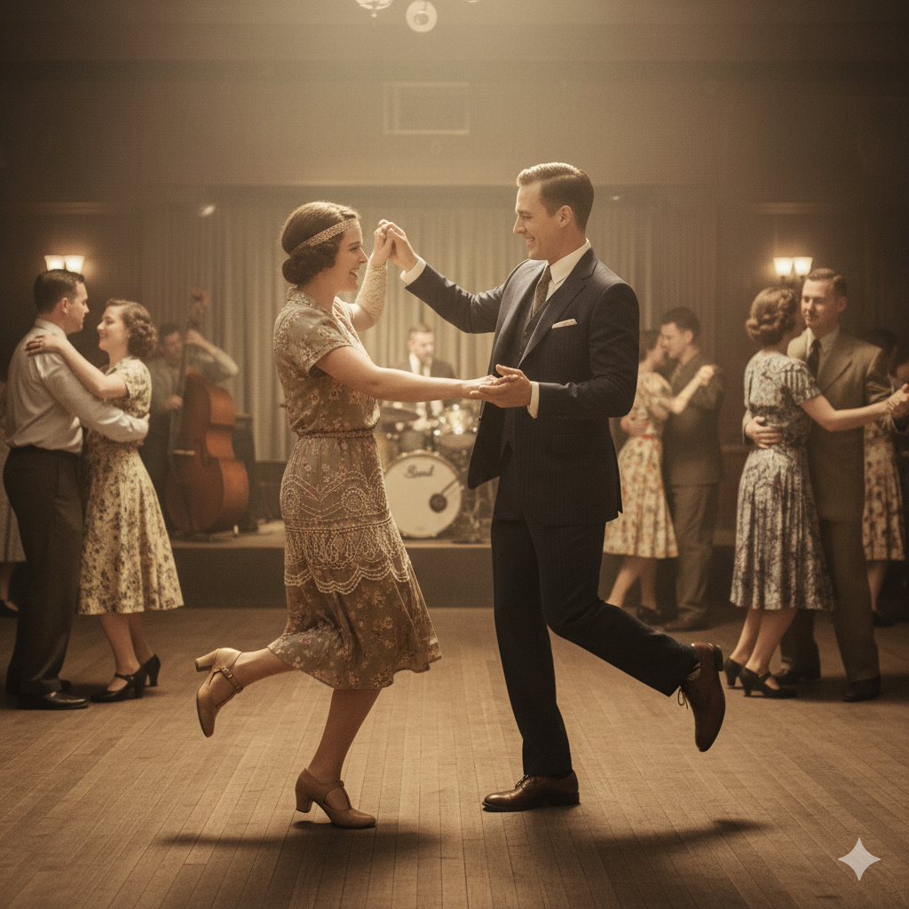 Couple dancing